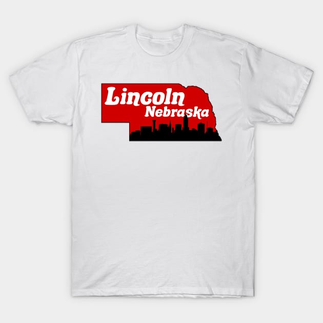 Nebraska Lincoln T-Shirt by sydneyurban